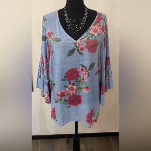 Top for women size 1X plus size by Zac&Rachel Woman
